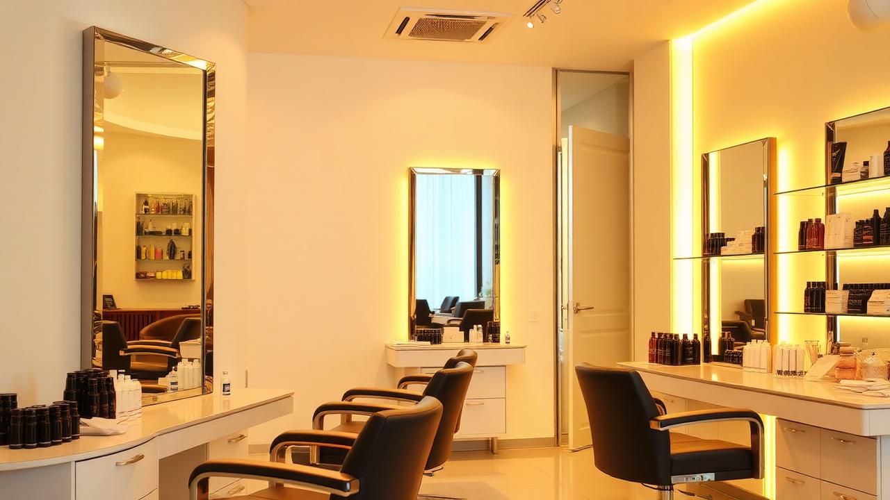 Salon interior